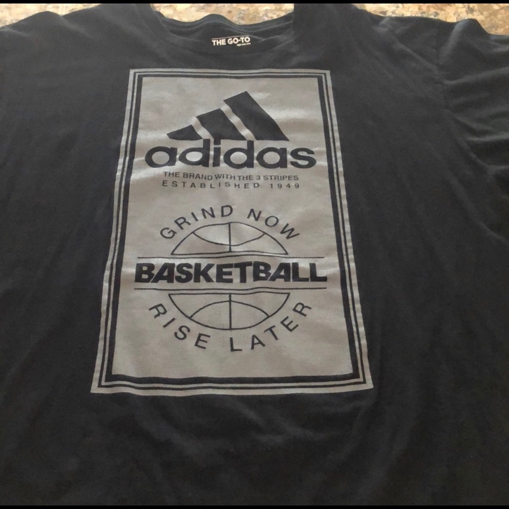 2 Men’s Adidas Go-To Tee t-shirts